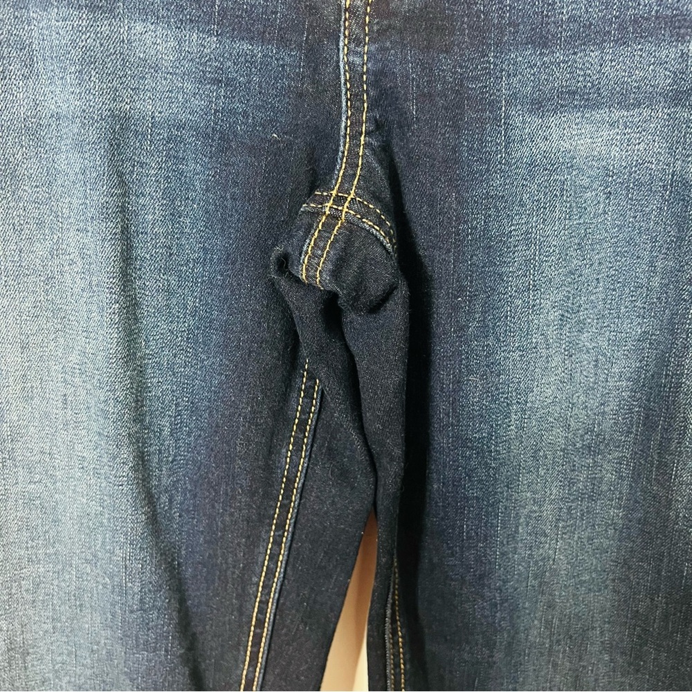 Maurices dark wash Capri denim jeans size 3/4 - Picture 7 of 13